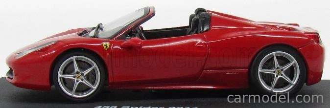 Edicola Ferrari 458 Italia Spider Cabriolet 2011 1:43 Red