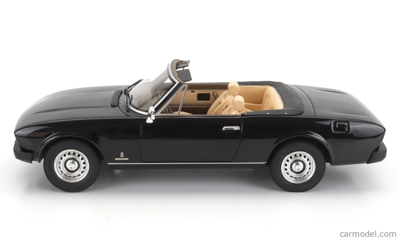 Cult-scale models Peugeot 504 Cabriolet Open 1983 1:18 Black