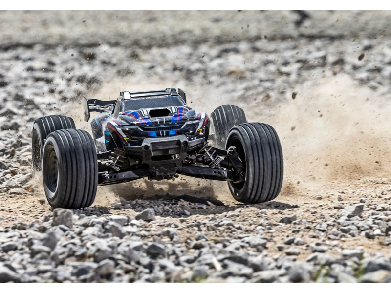 RC auto Traxxas Mini XRT 1:12 VXL-3s 4WD RTR, červená