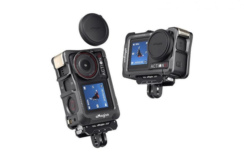 DJI Osmo Action 3/4/5 Pro - Vertikální a horizontální magnetická rám