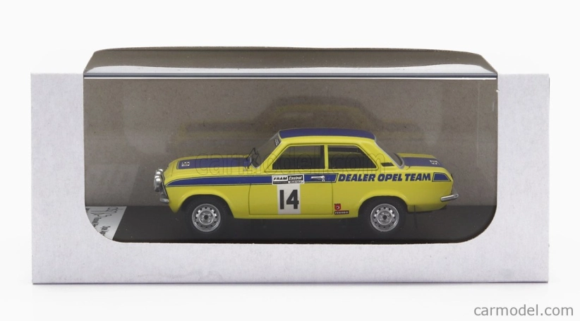 Trofeu Opel Ascona (night Version) N 14 Rally Welsh 1974 R.brookes - R.h.evans 1:43 Žlutá Modrá
