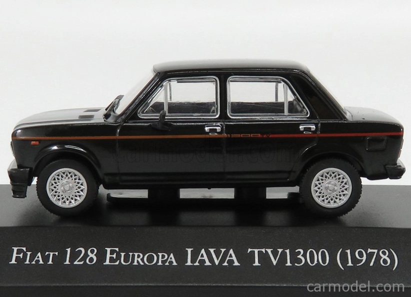 Edicola Fiat Iava 128 Europa Tv1300 1978 1:43 čierna