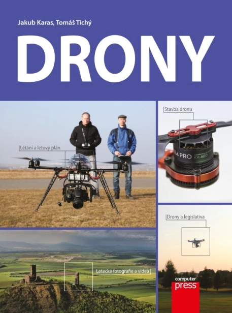 Kniha Drony