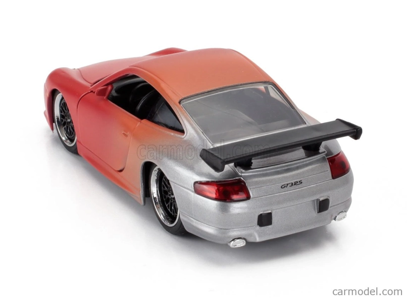 Jada Porsche 911 996 Gt3 Coupe 1999 1:32 Oranžová strieborná