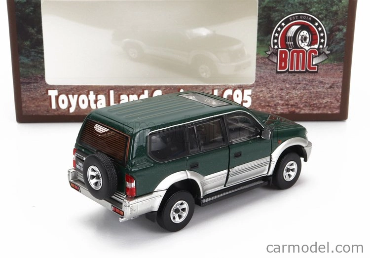 Bm-creations Toyota Land Cruiser Lc95 2008 1:64 Zelené Stříbro