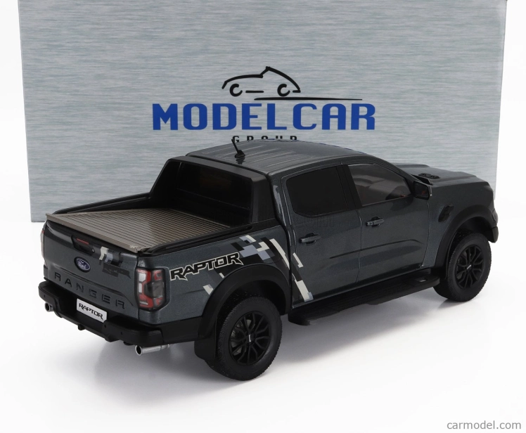 Mcg Ford usa Ranger Raptor Pick-up Double Cabine 2023 1:18 Tmavě Šedá