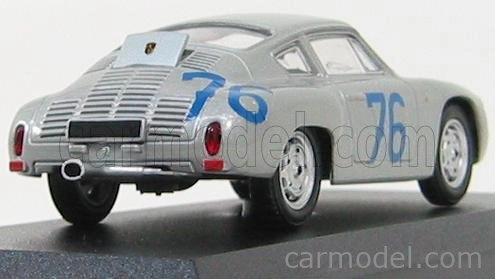 Najlepší model Porsche 1600gs Abarth N 76 Targa Florio 1963 A.pucci - P.e. Strahle 1:43 Silver