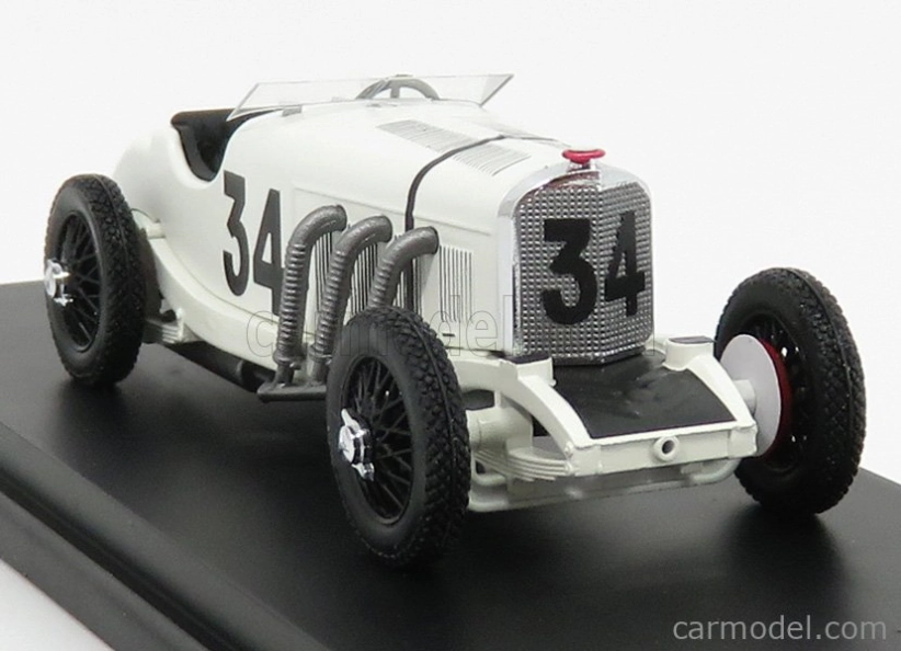 Rio-models Mercedes benz F1 Ssk N 34 3rd Monaco Gp 1929 R.caracciola 1:43 Bílá