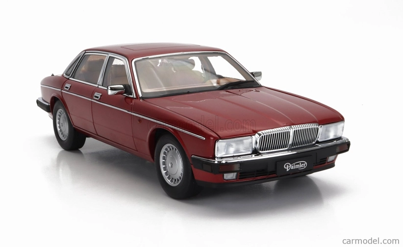 Almost-real Jaguar Daimler Xj6 (xj40) 1986 1:18 Flamenco Red