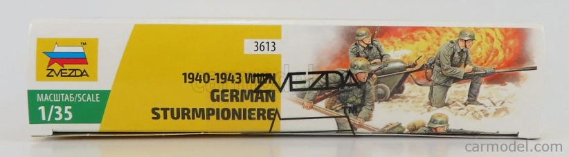 Zvezda Figúrky Nemeckí vojaci Sturmpioniere 1940 1:35