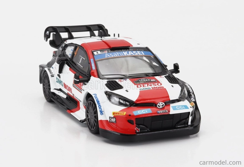 Ixo-models Toyota Yaris Gr Rally1 Team Toyota Gazoo Racing Wrt N 3 Rally Ypres 2022 Lappi Esapekka - Janne Ferm 1:43 Biela červená čierna