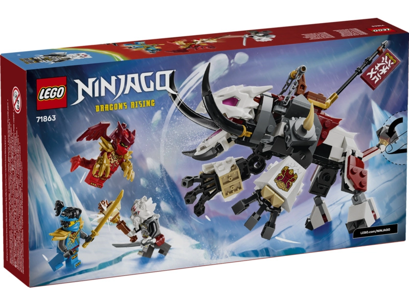 LEGO Ninjago - Zilvar a dračí bestie Grimtak