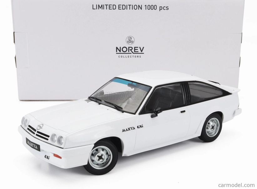 Norev Opel Manta Cc Gsi Coupe 1984 1:18 Bílá
