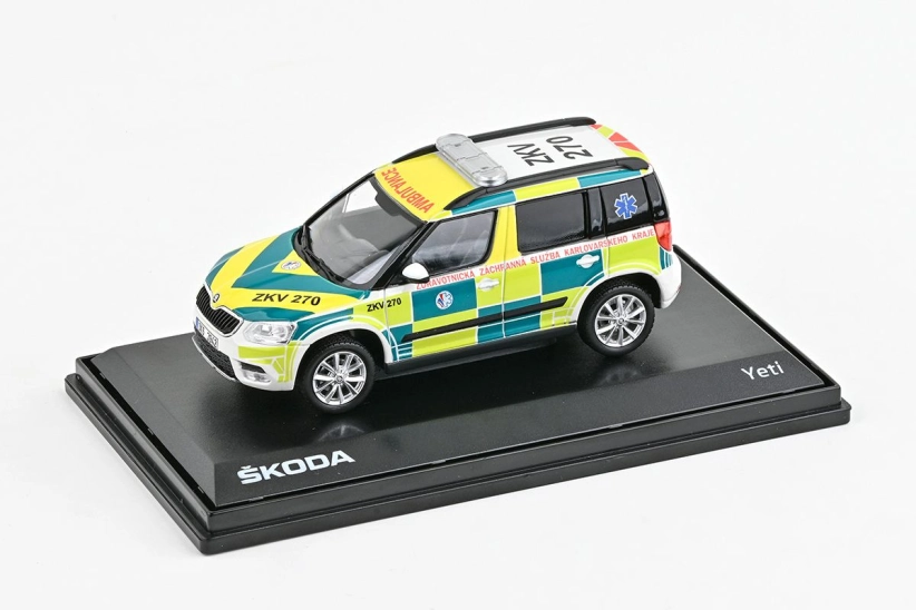 Abrex Škoda Yeti FL (2013) 1:43 - ZZS Karlovarského kraja 270