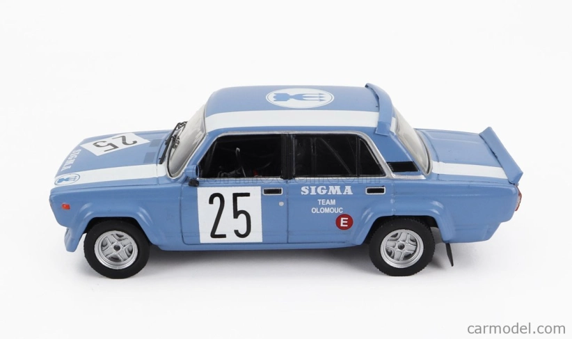 Ixo-models Lada fiat 2105 Vfts N 25 Rally Pribram 1986 1:43, modrá