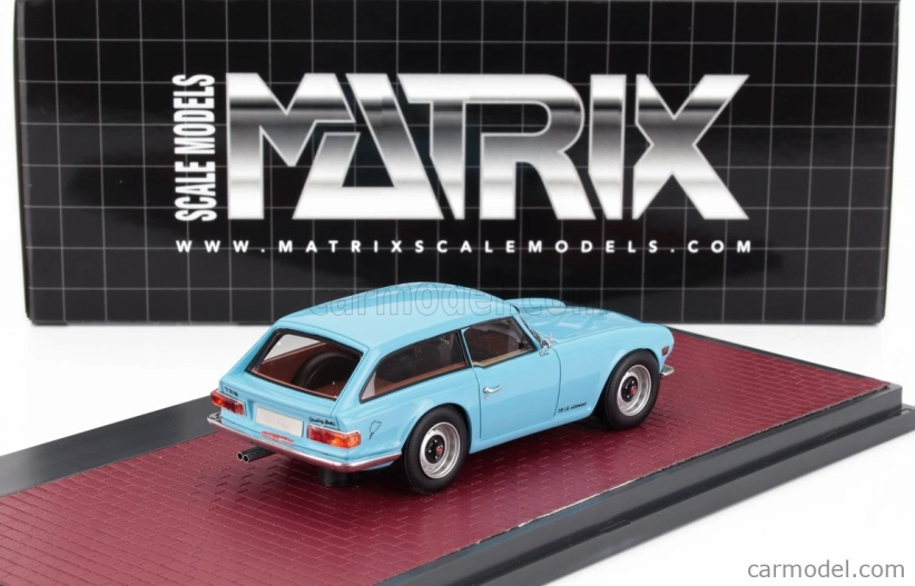 Matrix scale models Triumph Tr6 Shooting Brake Sw Station Wagon 1974 1:43 Světle Modrá