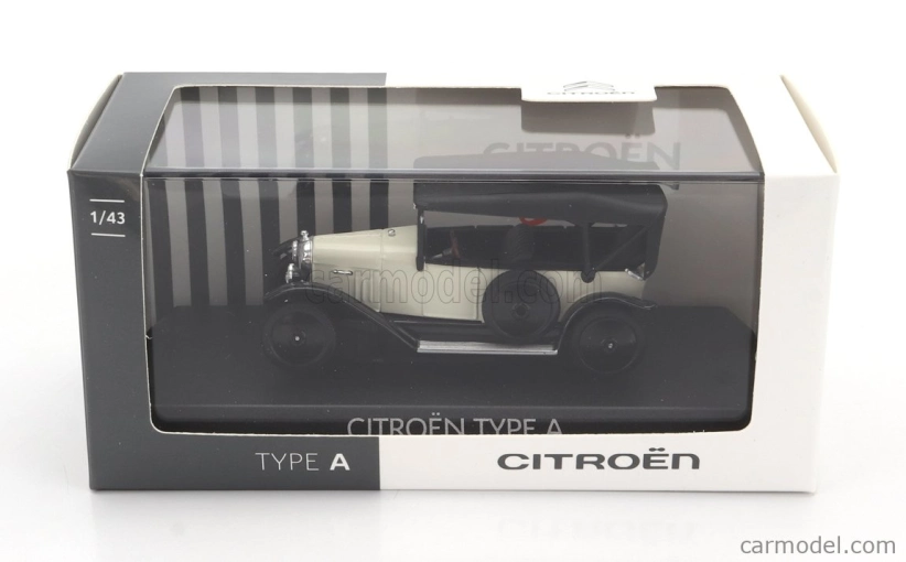 Norev Citroen Type A Cabriolet Closed 1919 1:43 Beige Black