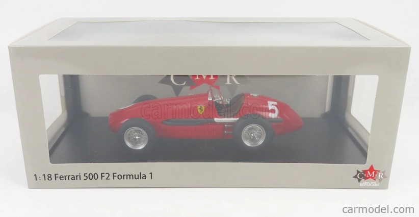 Cmr Ferrari F1 500 F2 Scuderia Ferrari N 5 Winner British Gp World Champion 1953 Alberto Ascari 1:18 Red