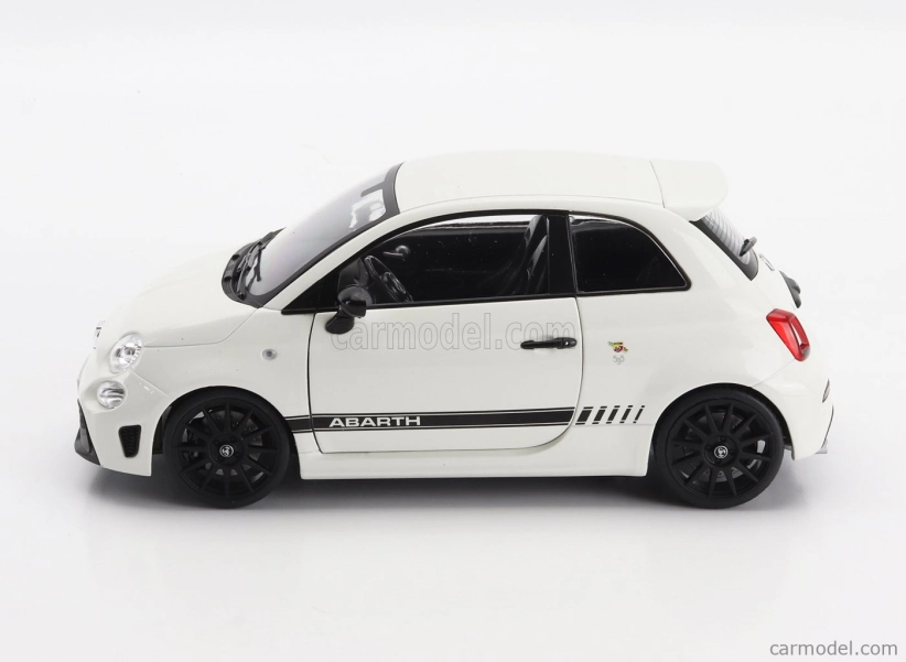 Solido Fiat Nuova 500 Abarth 595 2022 1:18 Bílá Černá