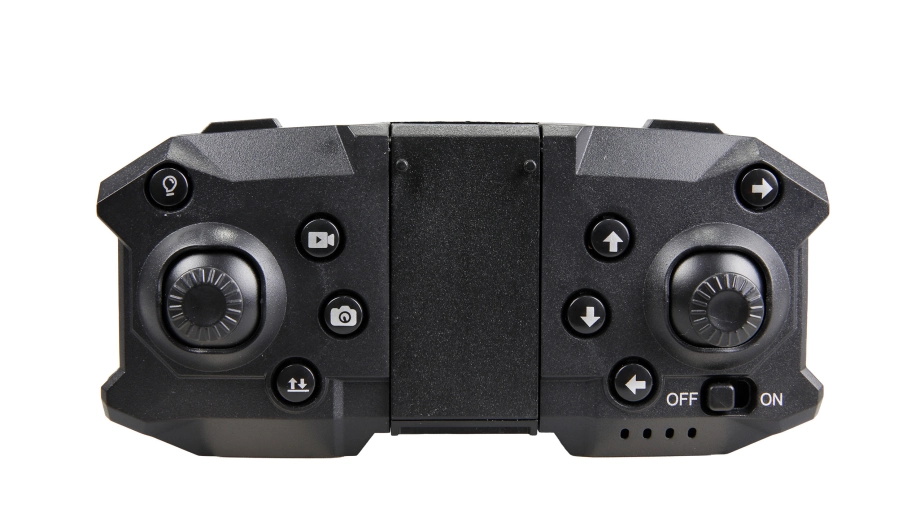 Dron M18 s kamerou a LED osvětleným ochranným kruhem RTF Brushless, gesta, FPV