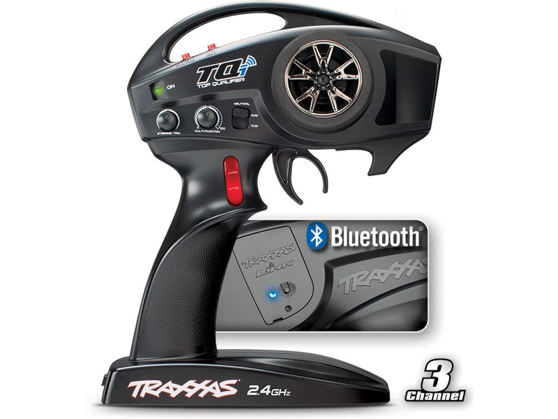 Traxxas Nitro T-Maxx 3.3 1:8 TQi bluetooth RTR červený