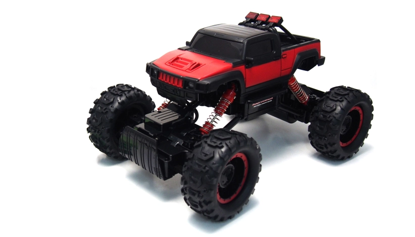 RC auto Rock Crawler Cross Country, červená