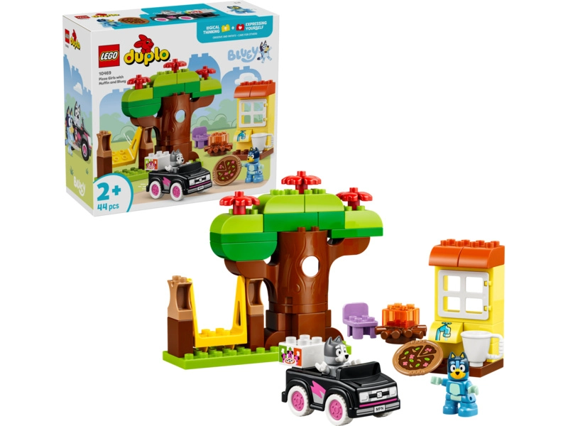 LEGO DUPLO - Muffin, Bluey a rozvoz pizzy