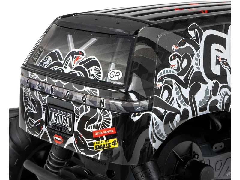 RC auto Arrma Gorgon 1:10 Kit Smart RTA, čirá