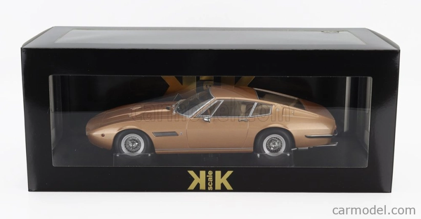 Kk-scale Maserati Ghibli Coupe 1969 1:18 Gold Met