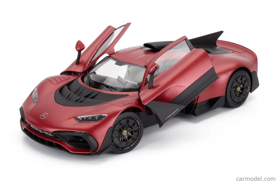 Nzg Mercedes Benz One Amg (c298) 2023 1:18 Červená čierna