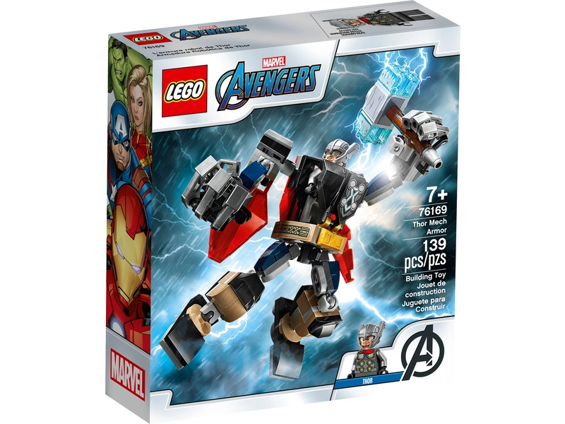 LEGO Super Heroes - Thor v obrnenom robotovi