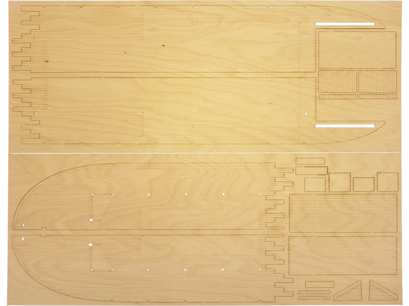 Model Shipways Chaperon 1:48 1884 kit