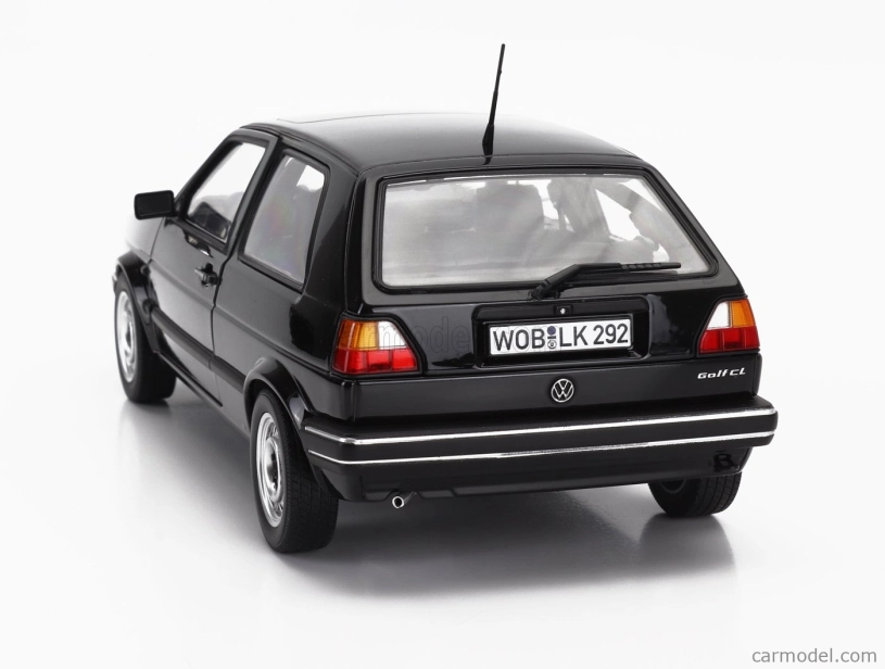 Norev Volkswagen Golf Ii Cl 1988 1:18 čierny
