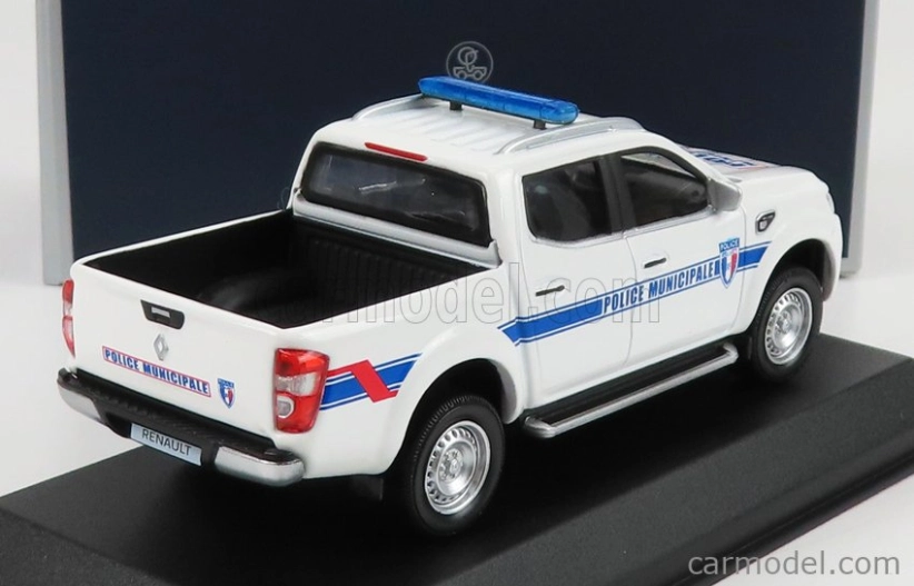 Norev Renault Alaskan Pick-up Police Municipale 2018 1:43 Biela