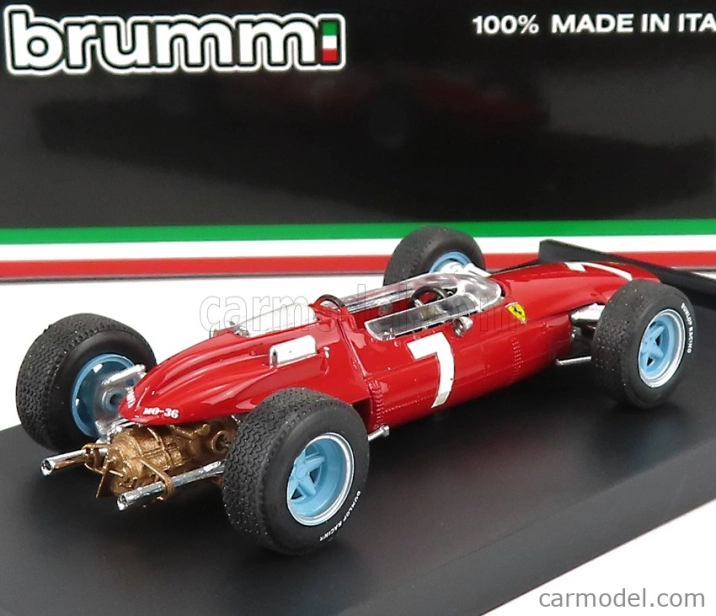 Brumm Ferrari F1  158 N 7 Winner German Gp John Surtees 1964 World Champion 1:43 Red