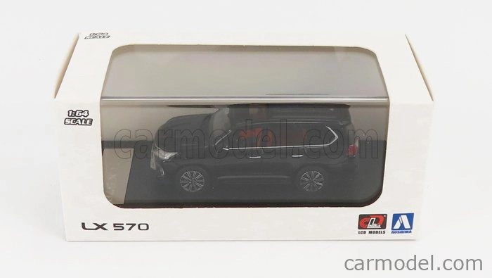 LCD model Lexus Lx570 2018 1:64 Black