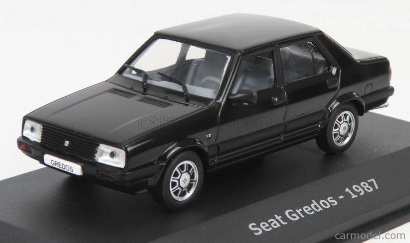 Edicola Seat Gredos 1987 - Con Vetrina - S vitrínou 1:43 Black