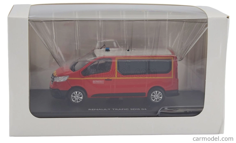 Eligor Renault Trafic Minibus Sdis 04 Sapeurs Pompiers 2024 1:43 Červená Bílá