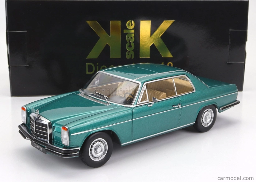 Mercedes benz 280c/8 (w114) Coupe 1969 1:18 Green Met