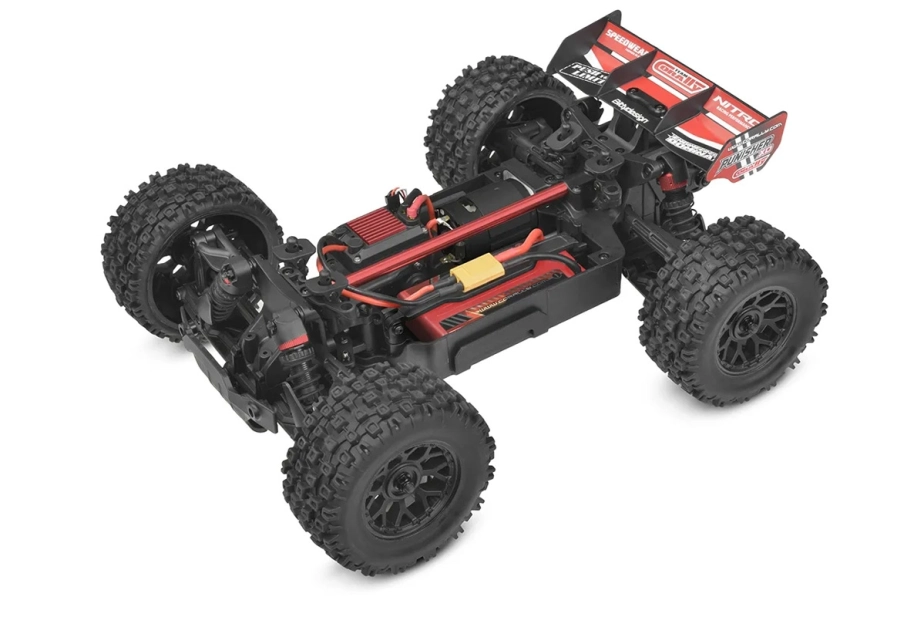 PUNISHER XD - RTR - Brushed 2S - Červená