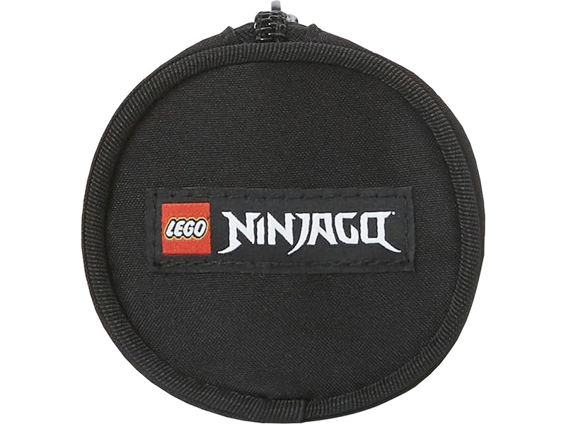 LEGO školské puzdro na ceruzky okrúhle – Ninjago Red