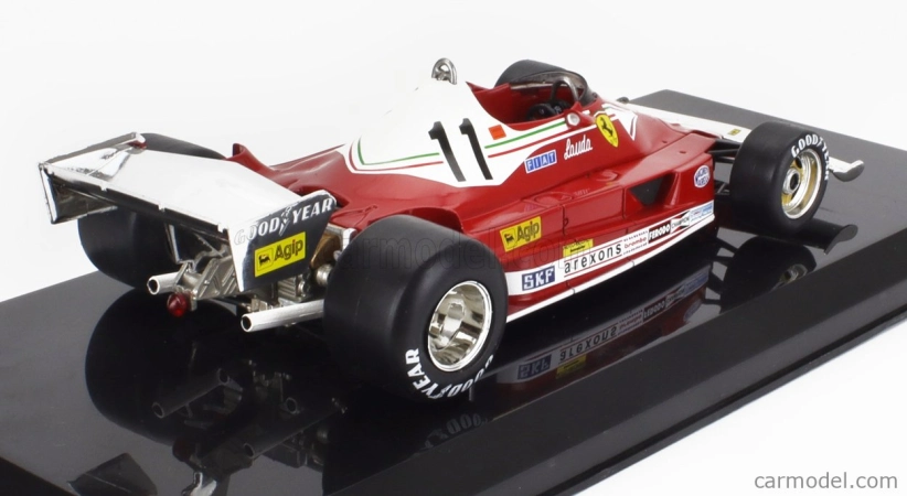 Edicola Ferrari F1 312 T2 N 11 Majster sveta sezóna 1977 Niki Lauda - Con Vetrina - s vitrínou 1:24 červená