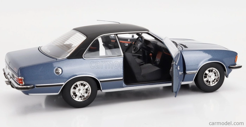 Touring modelcars Opel Commodore B Gs/e Coupe 1975 1:18 Svetlomodrá s čiernou