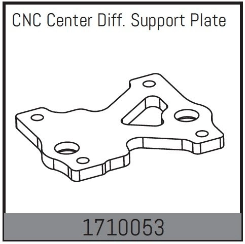 CNC Center Diff. Support Plate