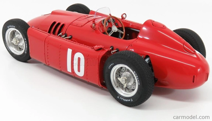 Cmc Lancia F1 D50 N 10 De Pau Gp 1955 Eugenio Castellotti 1:18 Red