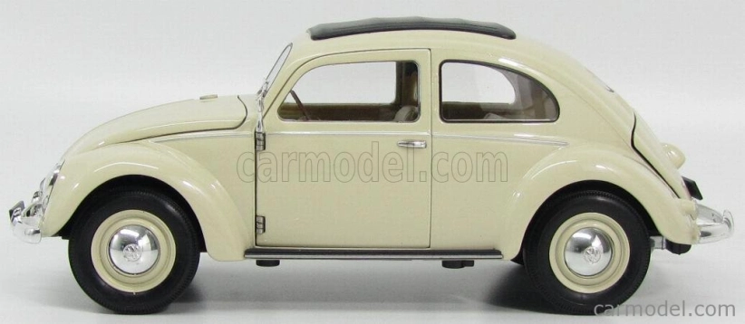 Welly Volkswagen Beetle Classic s uzavretou strechou 1950 1:18 Ivory