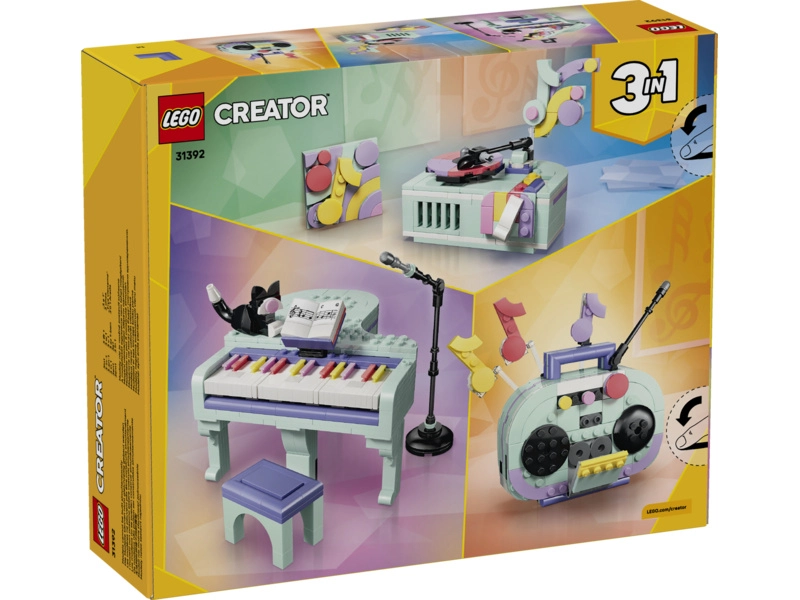 LEGO Creator - Hudební dekorace: Klavír s kočkou