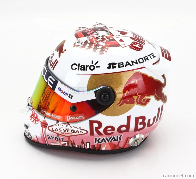 Mini helmet Schuberth helma F1 Sergio Perez Oracle Red Bull Racing N 11 1:2