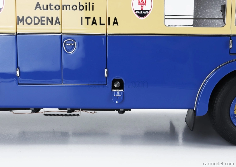 Cmc Fiat 642rn2 Nákladné auto Bartoletti Maserati Car Transporter 1957 1:18 Modrá žltá