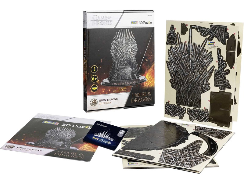 Revell 3D puzzle – House of the Dragon Iron Throne